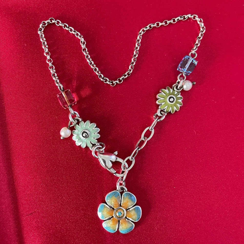 Brighton flower anklet